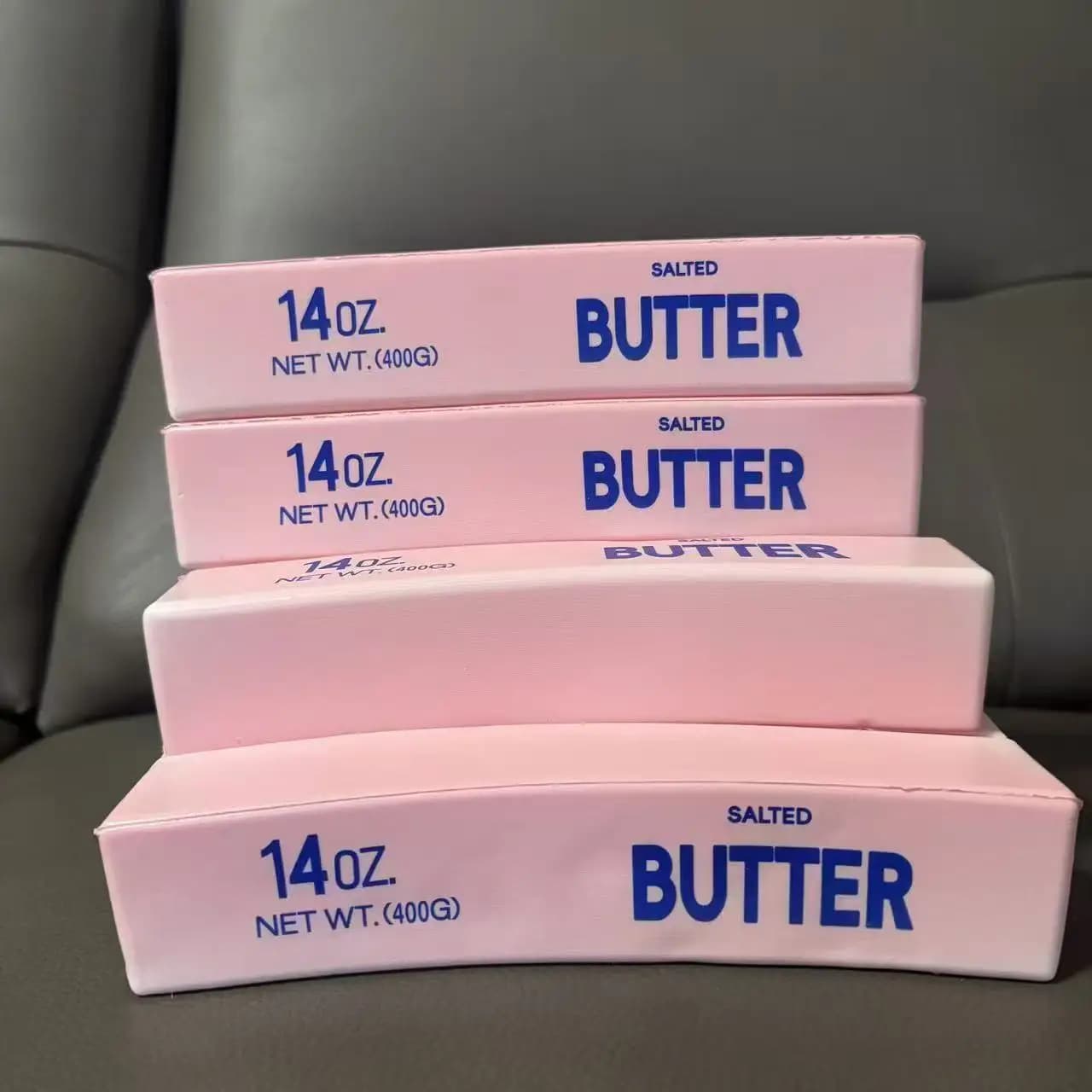 TT Hot Butter Stick Squishy Toy Slow Rising Squeeze Stress Relief Fidget Toy Butter Bar Brick Hand Relax Gift for Kids Adults