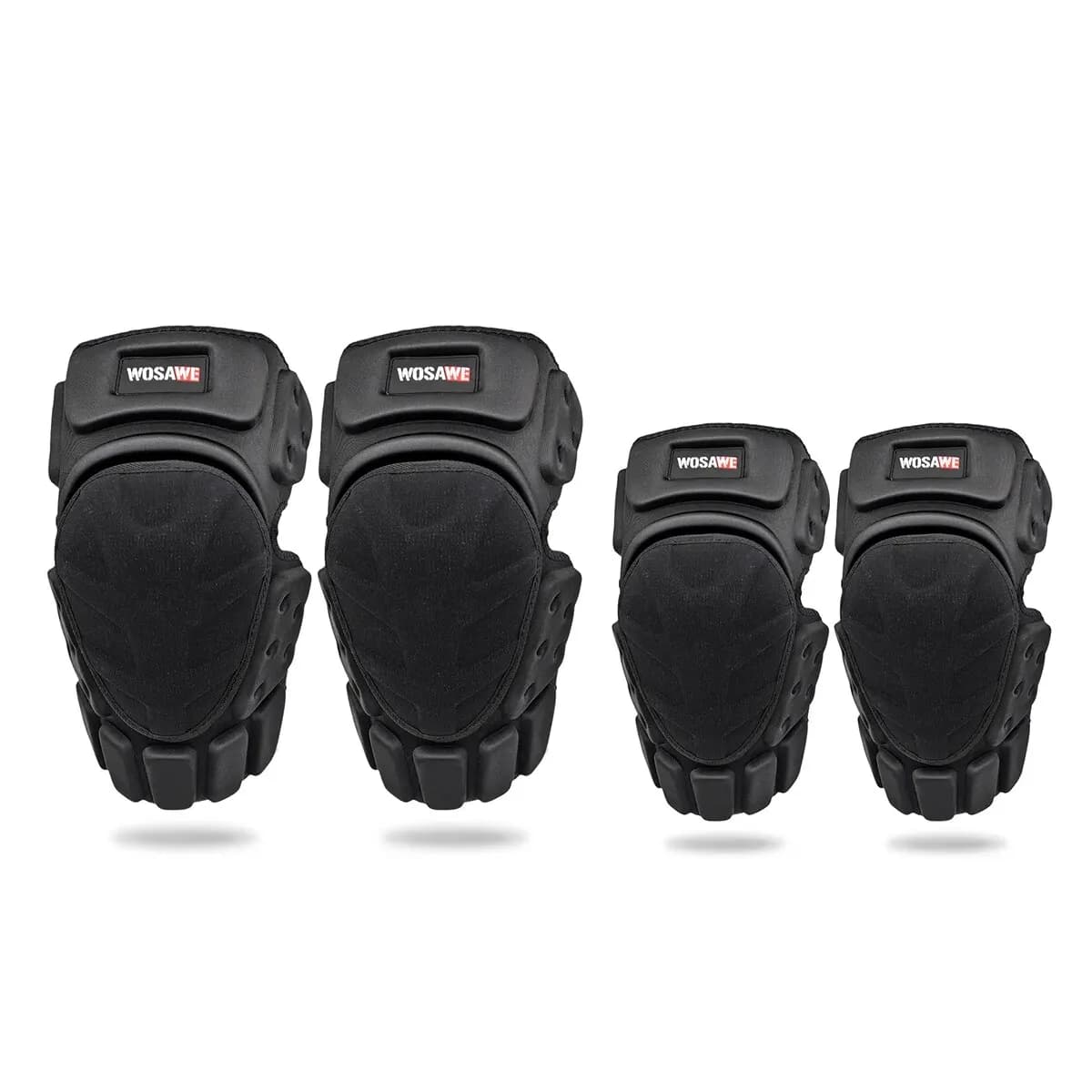 Protezioni per Ginocchia WOSAWE per MTB, Moto, Motocross, Snowboard, Sci, Pattinaggio, Protezioni per Corpo e Gomiti, Attrezzatura Sportiva per Moto