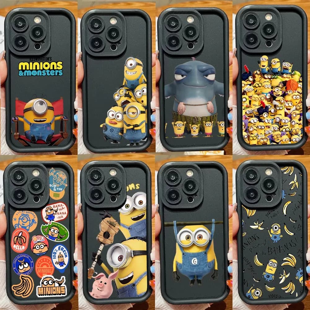 Phone Case for iPhone 18 17e 17 16e 16 15 14 13 12 11 Air Pro Max Anime M-Minions Mini XR XS X 7 8 6 39s Plus