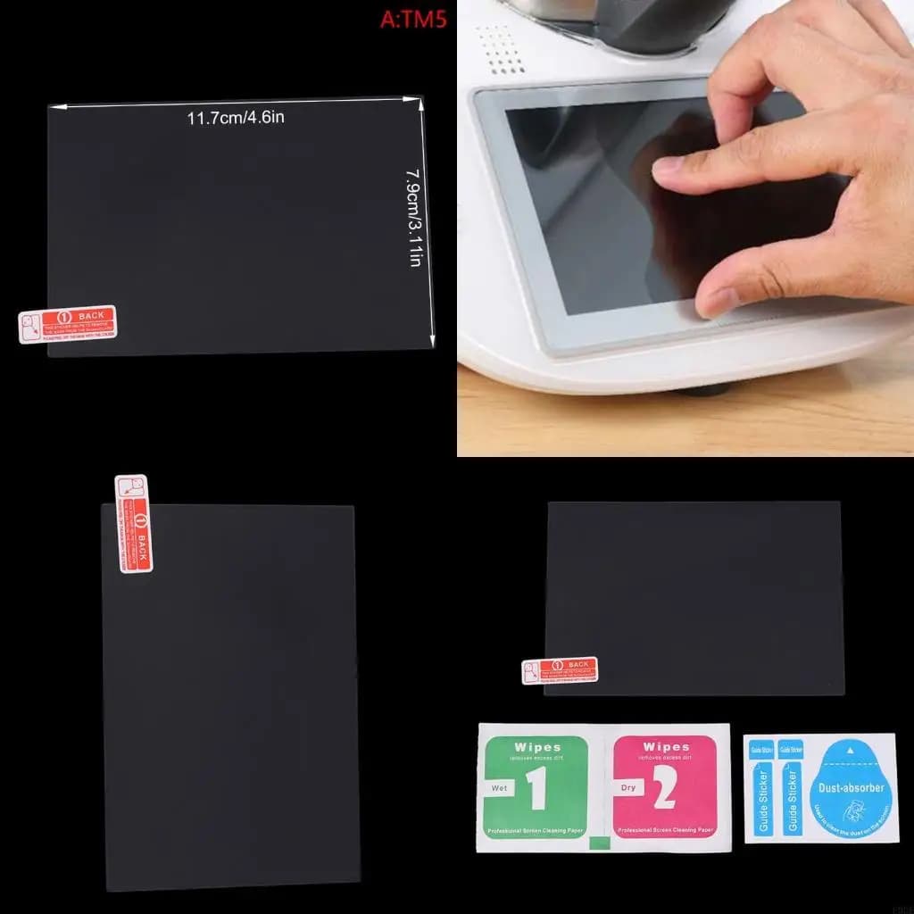 Tempered Glass Screen Protector Film for Kitchen Machine TM5
