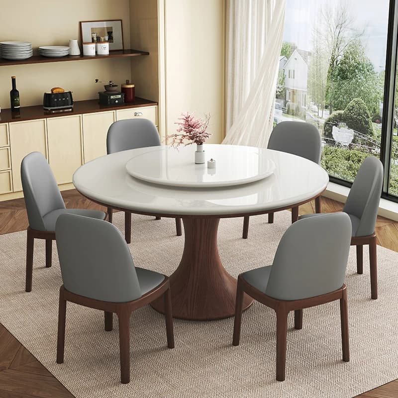 Sedie rotonde Tavolo da pranzo Corridoio Mahjong Soggiorno Tavolo da pranzo da gioco Scrittura moderna Mesas De Comedor Mobili da cucina