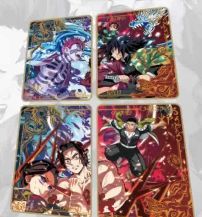 Nuove Carte Aikaho Vol.7 Versione Inglese Demon Slayer, Collezione Anime, Scatola Misteriosa, Gioco da Tavolo, Giocattoli, Regali di Compleanno