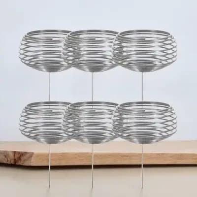 10 Pieces Containers for Stainless Steel Fertilizer, Bonsai Boxes, Vase Plants Refining Container, Garden Accessories and Balcony