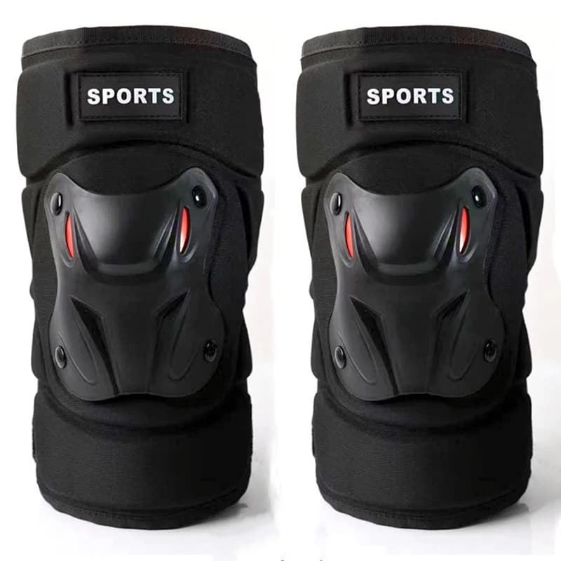 Moto Men's Protective Knee Guard Anti-fall Off Road Breathable Protection Equipment Set of windproof racing knee pads