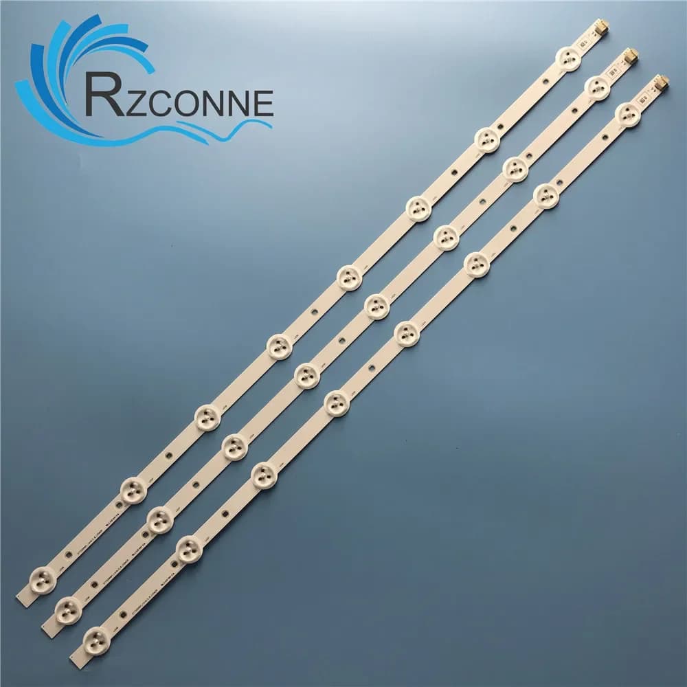 Striscia di retroilluminazione a LED 8 lampade per TV Toshiba 32 "32L1350U M32AM8 STT320A84 32L1300U 32l2300u1 V320BJ6-PE1