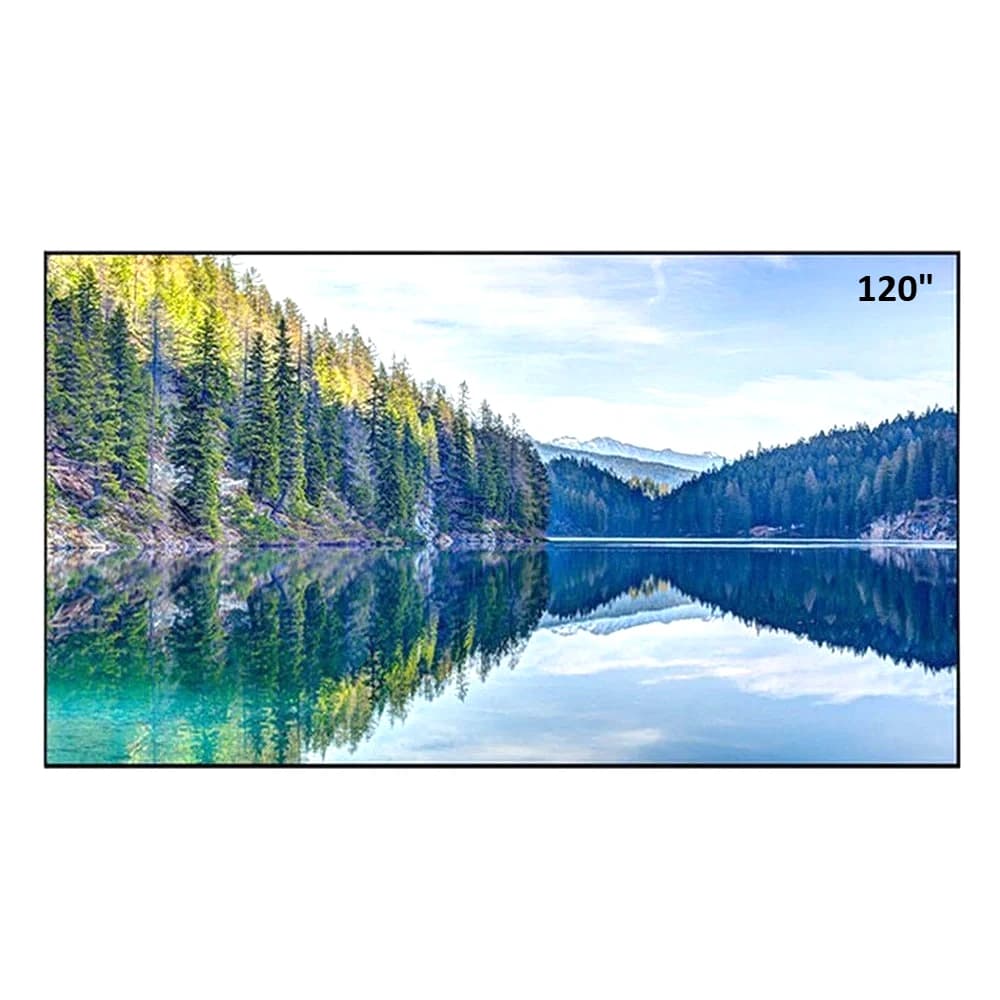 Schermo per proiettore a cornice fissa Fresnel 5.0 Pro ALR, schermo per proiezione di rifiuta della luce ambientale 3D 4K 8K per tutti i proiettori ultra corti