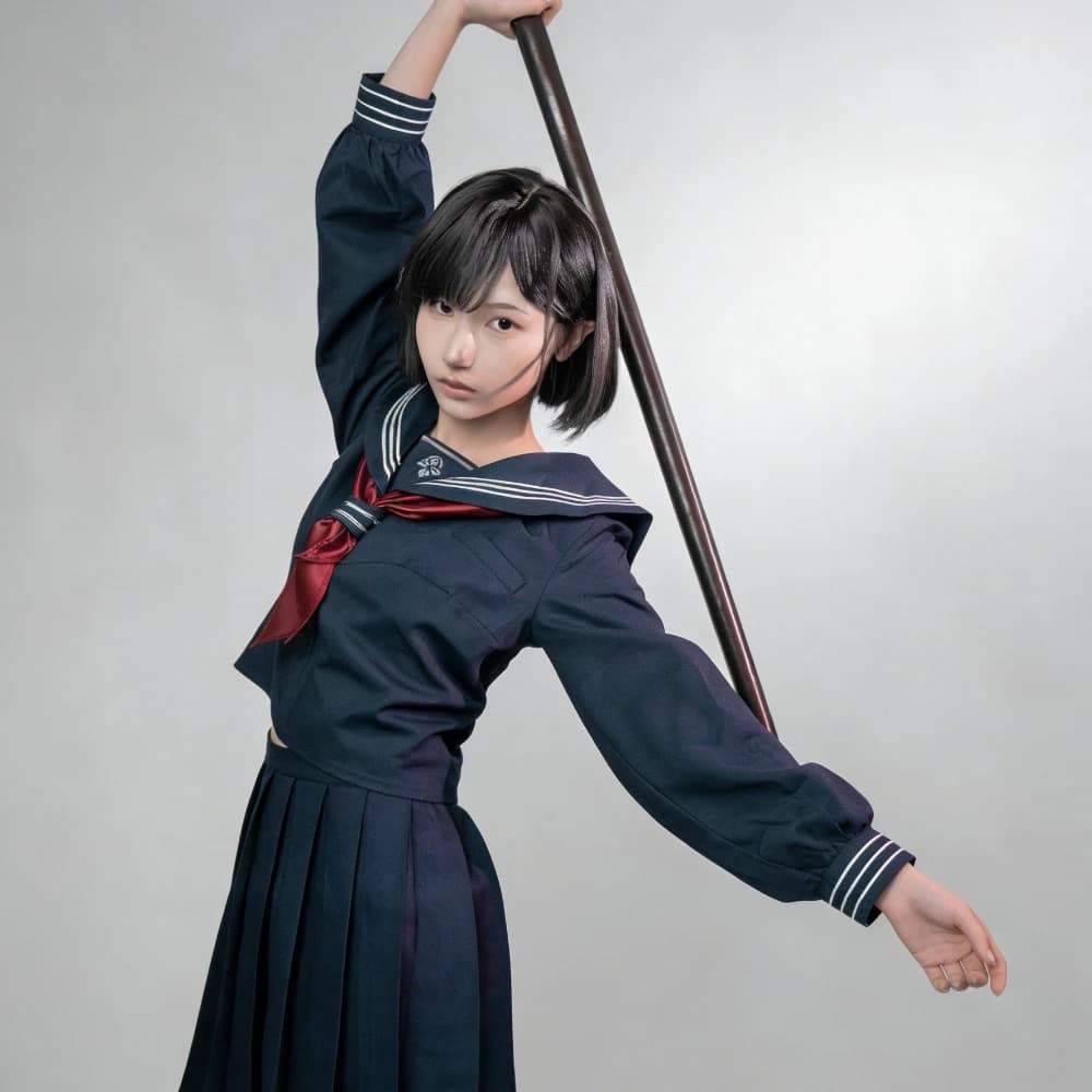 Shimizu Hinako Cosplay Cosplay Uniform Sailing Game Silent Hill f Halloween Carnival party Women's Christmas Dresses