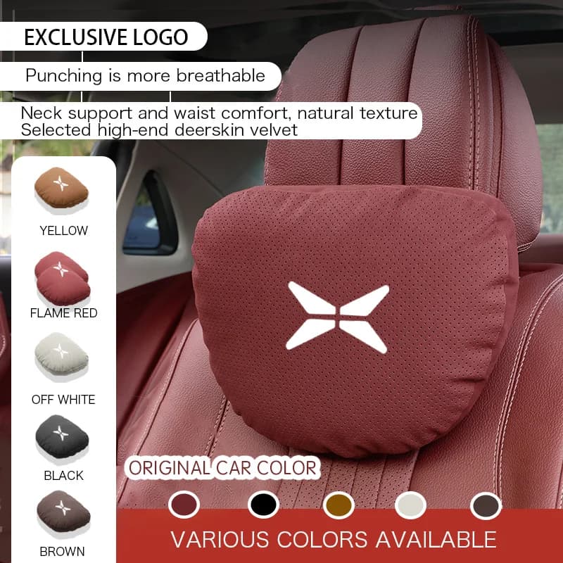 Auto Collo Cuscino Sedile Poggiatesta Lombare Colonna Vertebrale Protectio Per Xpeng xiaopeng G6 G9 P7 P7I G3 G3i P5 Logo Accessori 2025 Interni