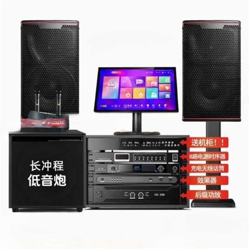 Set Audio KTV Completo, Macchina per Karaoke Professionale per Casa