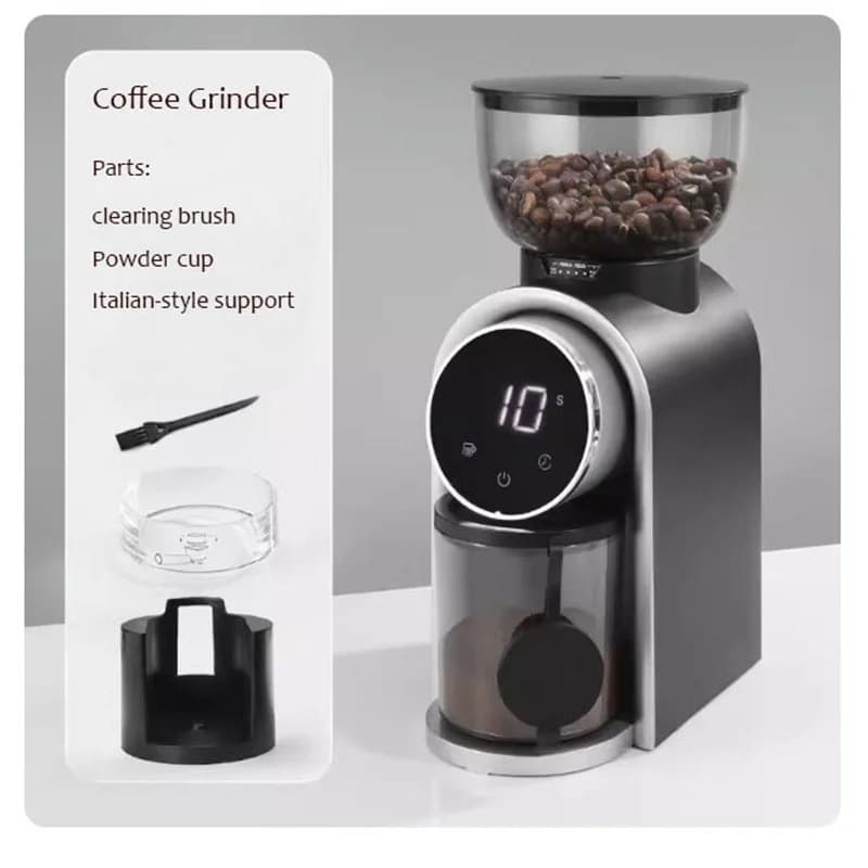110V 220V Dual Voltage Electric Coffee Bean Grinder Household Mini Coffee Mill Grinding Machine