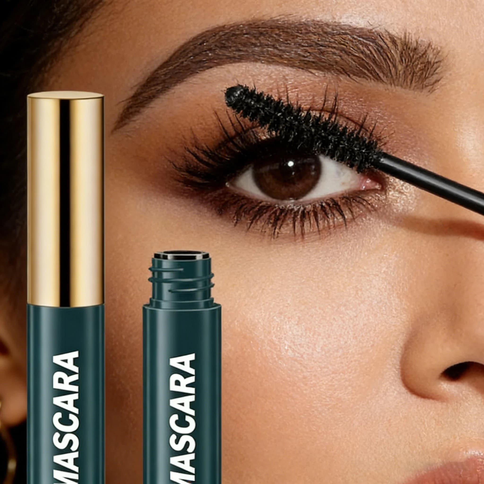 Mascara 4D, black, waterproof, ultra long, volumizing, long-lasting, smearproof, perfect festivals and special occasions