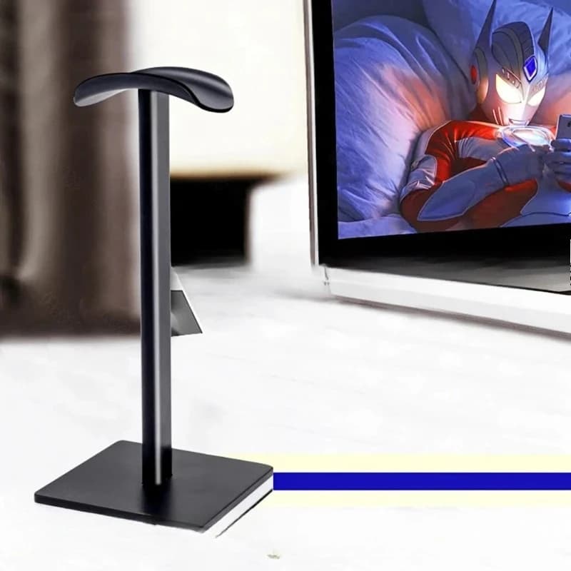 Supporto universale personalizzabile per cuffie da gaming, base luminosa