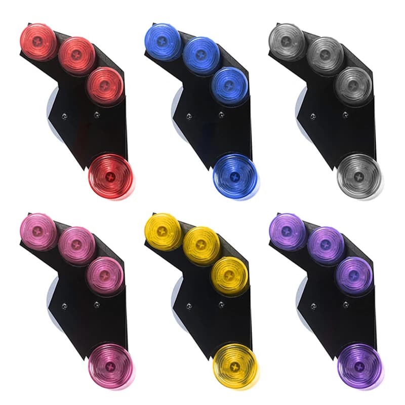 5 Pin Hitbox UP Down tasti sinistro destro per la sostituzione del bastone Arcade converti l'accessorio Arcade Joystick tradizionale in stile giapponese