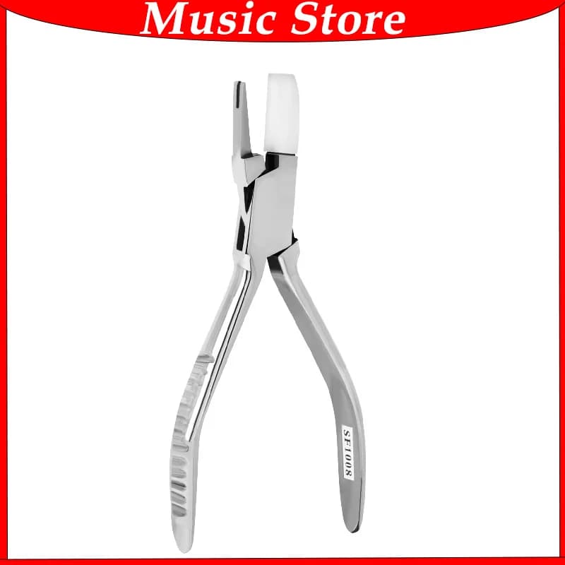 Broken Spring Removal Pliers Saxophone Flute Clarinet Repair Tool Silver Stainless Steel Woodwind Musical Instrument Accessories