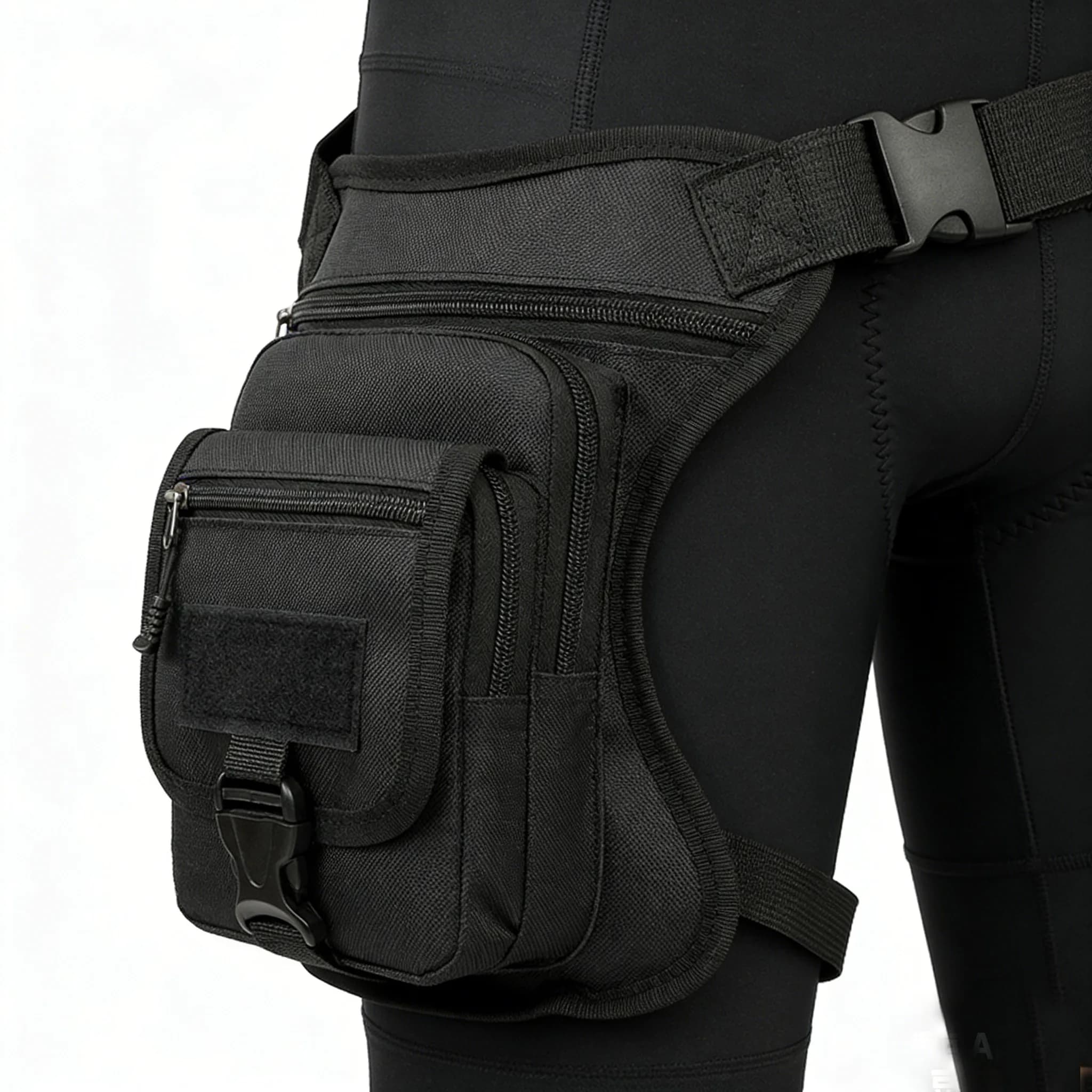Motorcycle Drop Leg Bag Thigh Belt Waist Bag Multifunction Motorbike Tactical Travel Cell/Mobile Phone Purse Chest Bag