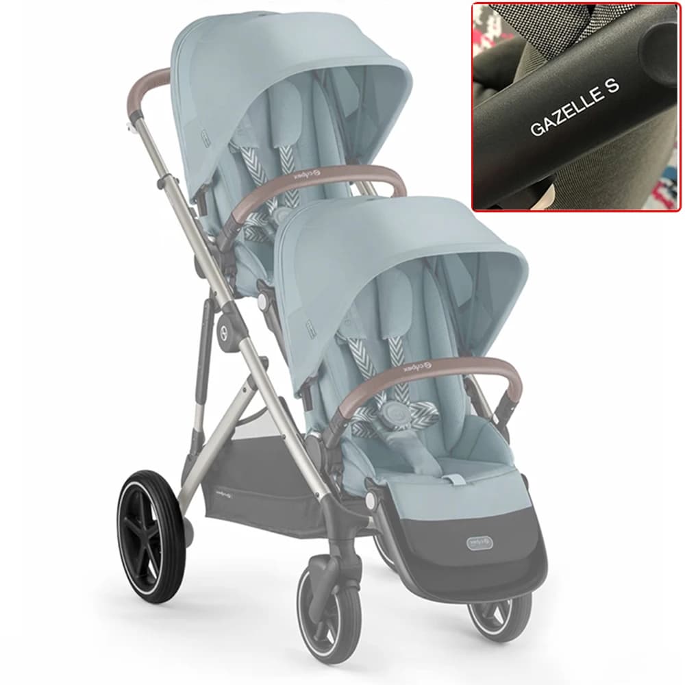 Ruota posteriore per passeggino gemellare Cybex Gazelle S Back One 28CM Diametro uscita Tipo a trazione diretta Accessori per passeggino di ricambio
