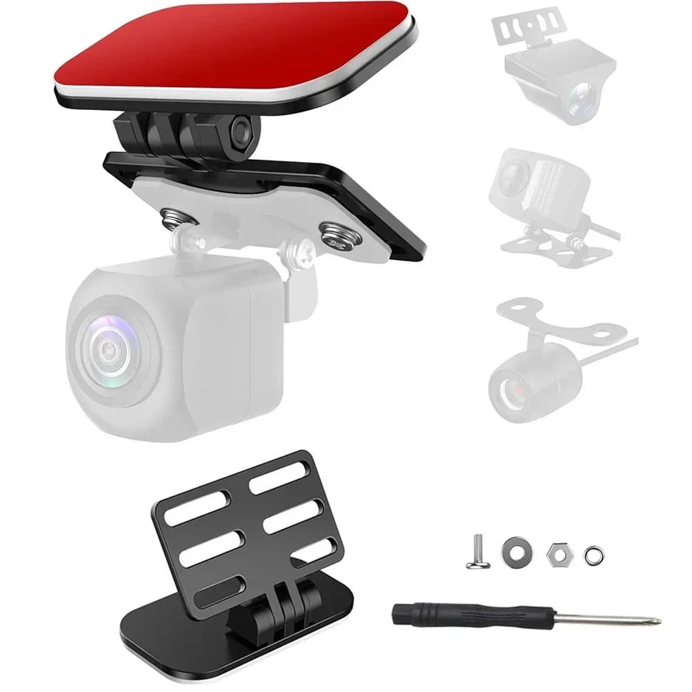 Back Camera Support, Back Window Bracket for Most Post Cameras and Dash Cam, Camera Support