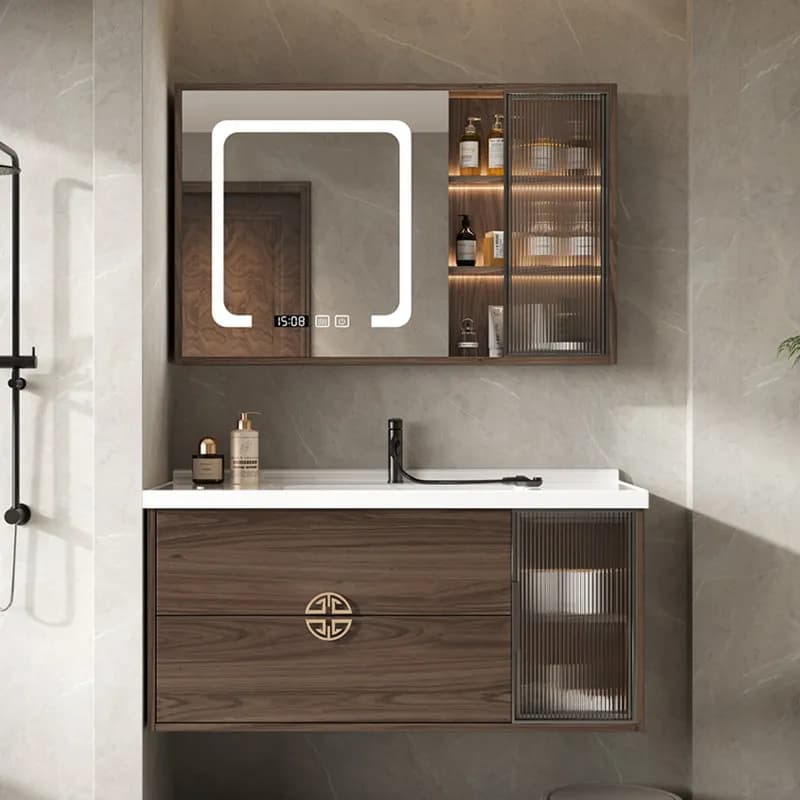 Mobiletto Bagno Salvaspazio con Cassetti, Divisori di Lusso, Espositore, Organizzatore WC, Armadietto Contenitore, Arredamento Hotel