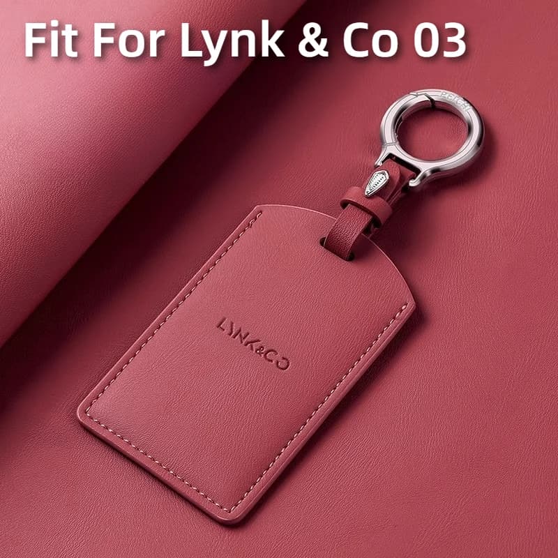 Misura per Lynk & Co 03 05 06 07 08 09 Z10 Portachiavi per auto NFC Smart Card Custodia protettiva Shell