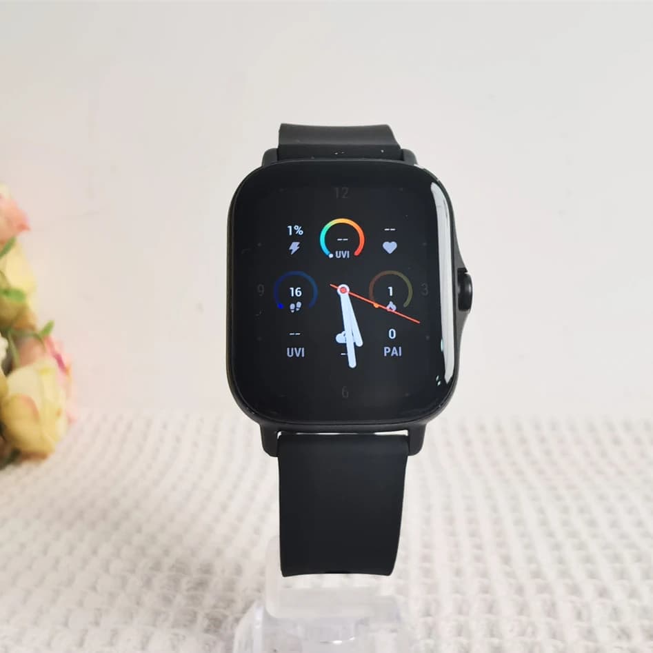 Amazfit GTS 2e Smartwatch Modalità sportive integrate GPS 5ATM Orologio intelligente impermeabile per uomo Monitoraggio della frequenza cardiaca 95Nuovo senza scatola