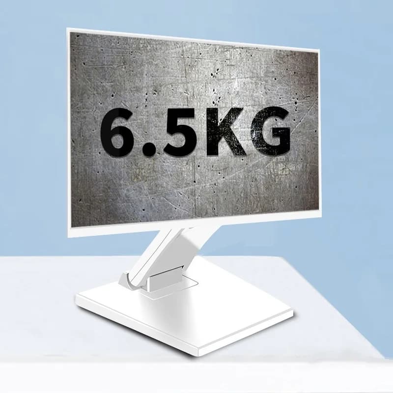 HILLPORT 13- 21 24" White Tilt Suporte Monitor Mounted LCD TV Holder Monitor Desk Bracket Folding Monitor Table Stand PC DZ12