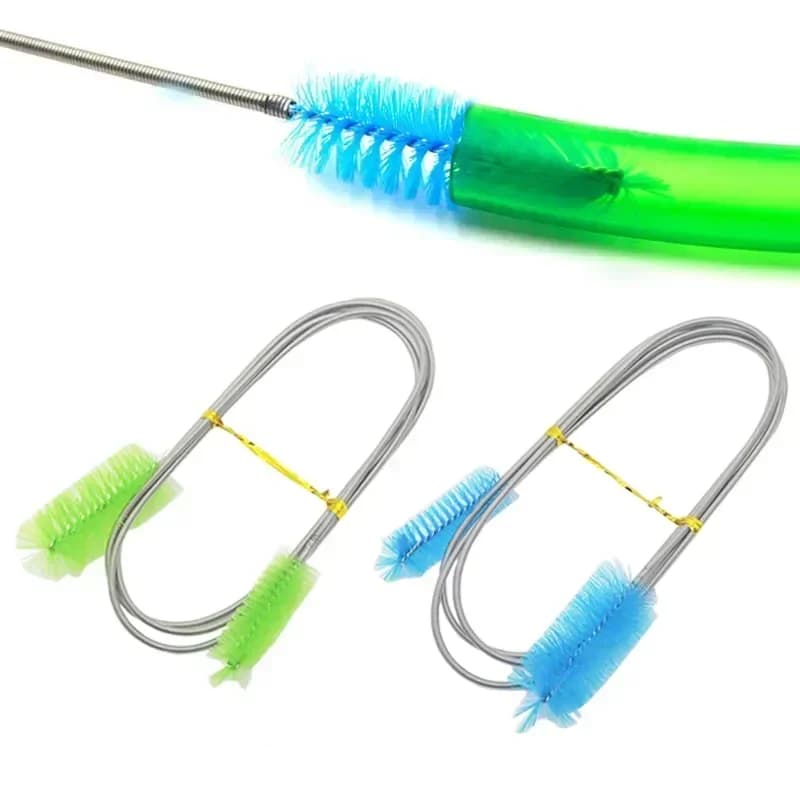 Spazzola per la pulizia del serbatoio dell'acqua Accessori per acquari Pompa per filtro dell'acqua Tubo per giglio Tubo tracheale Prodotti per animali acquatici 2031