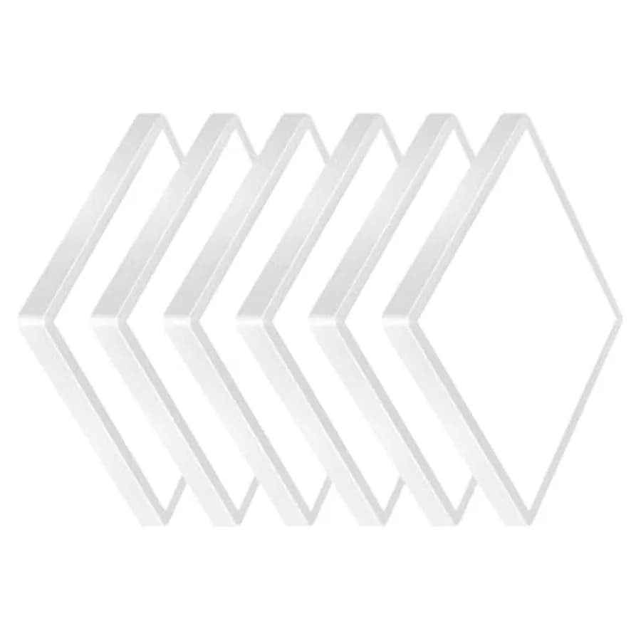 Plafoniera LED Quadrata da 12 Pollici, 6PK, 30W, 3000LM, 3000K/4000K/6000K CCT Selezionabile, Pannello LED Piatto per Soffitto