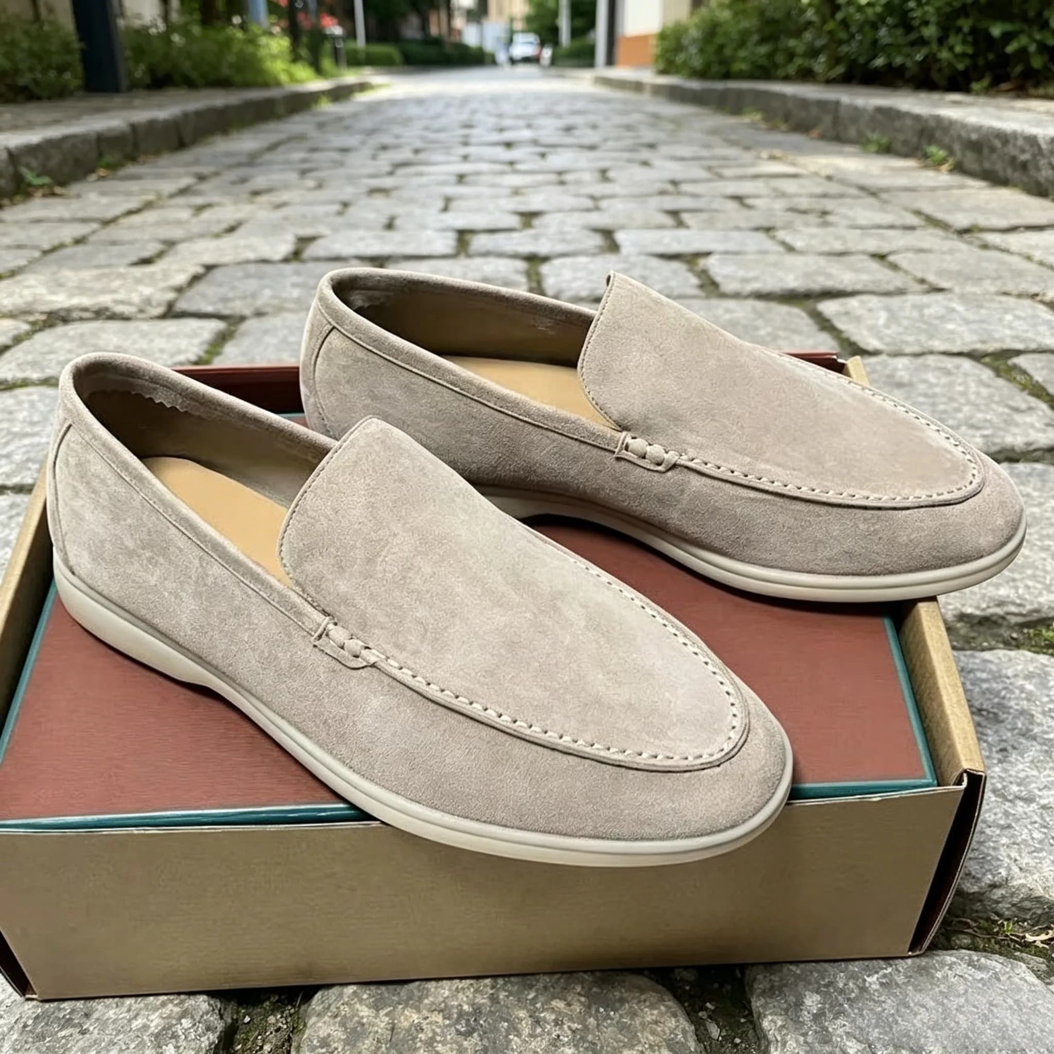 Men Classic Slip On Canvas Casual Sneakers Vintage Business Daily Walking Skate Shoes Comfort