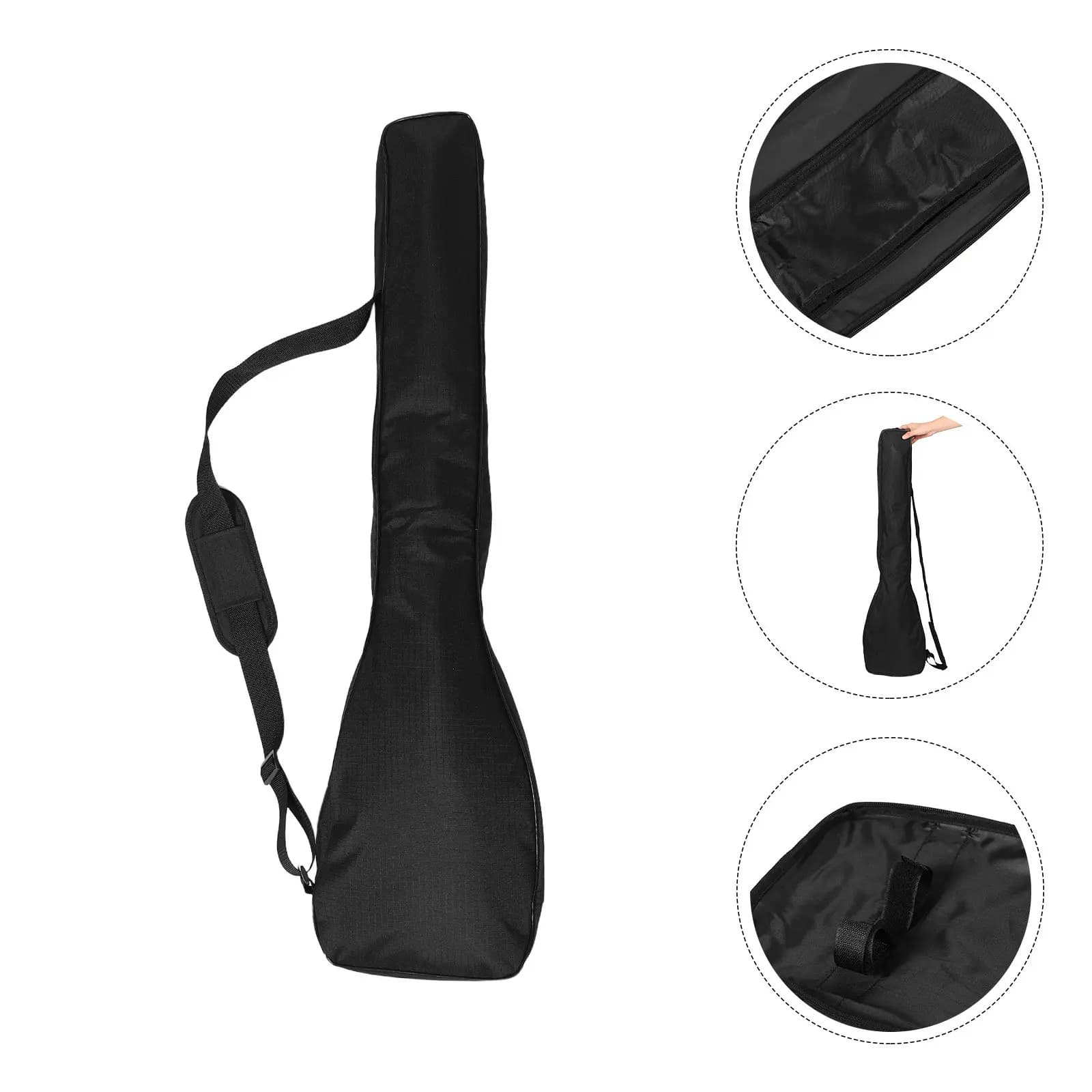 Borsa Portatile per Pagaia da Kayak in Fibra di Carbonio, Leggera, Impermeabile, con Protezione, Tracolla Ergonomica in Tessuto Oxford a Doppia Cinghia