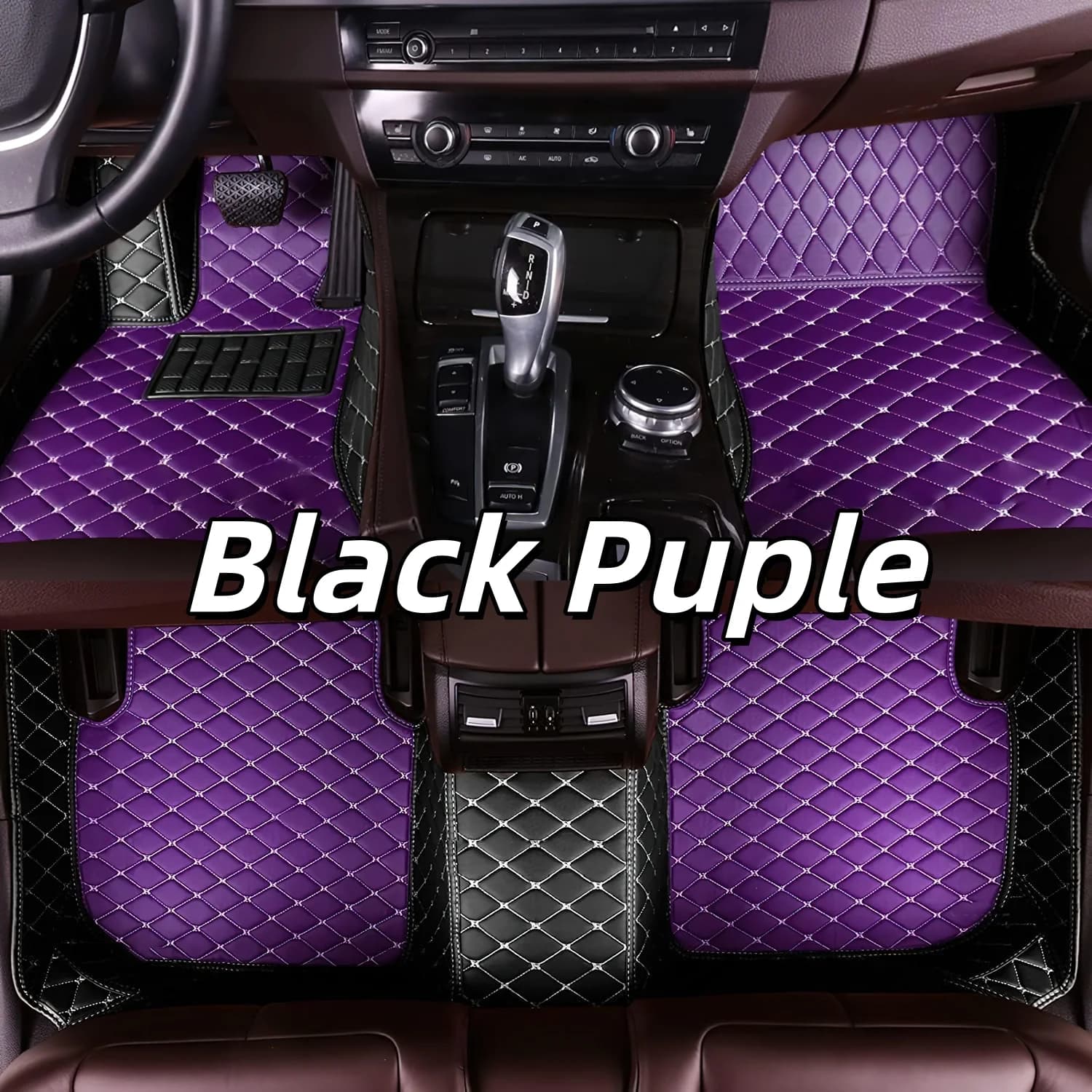 Accessori per auto, tappetini in pelle per pavimento, adatti per Toyota Rav4 2001 2002 2003 2004 2005, set completo di tappetini per veicolo.