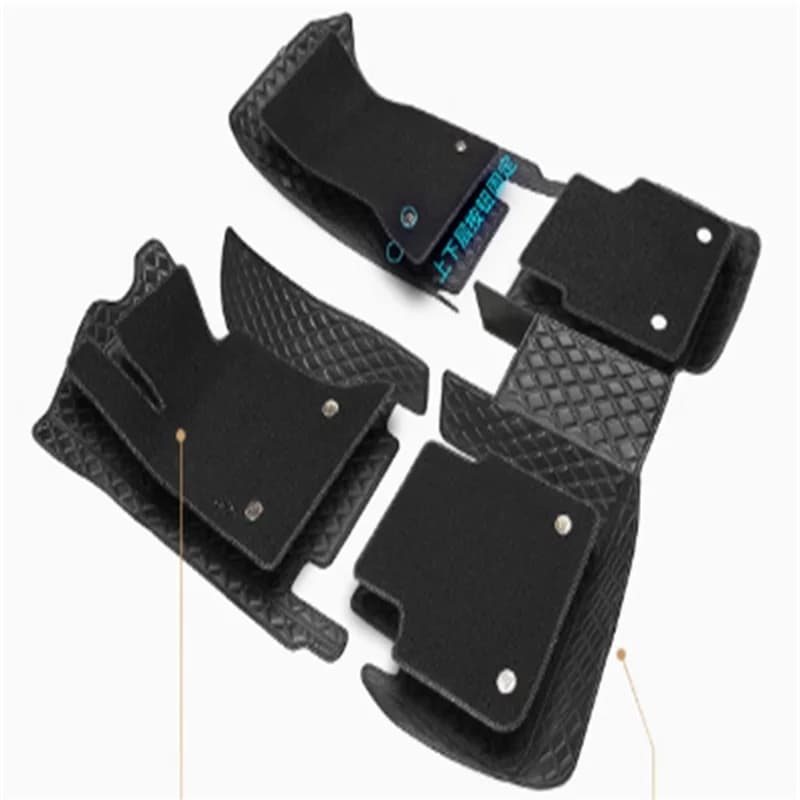 Tappetini per auto personalizzati 5D per Infiniti QX55 Tappeti per auto Coperta per rivestimenti per pavimenti Coche a doppio strato