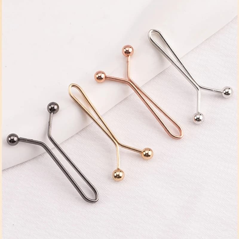 340D Pack Of 12 Hijab Needle Scarf Clip For Stylish Scarf And Headscarf Accessory
