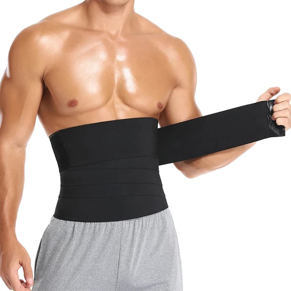 Mens women Waist Trainer addome Reducer slipch Me Up Bandage Wrap cintura dimagrante Body Shaper Trimmer corsetto Belly Shapewear
