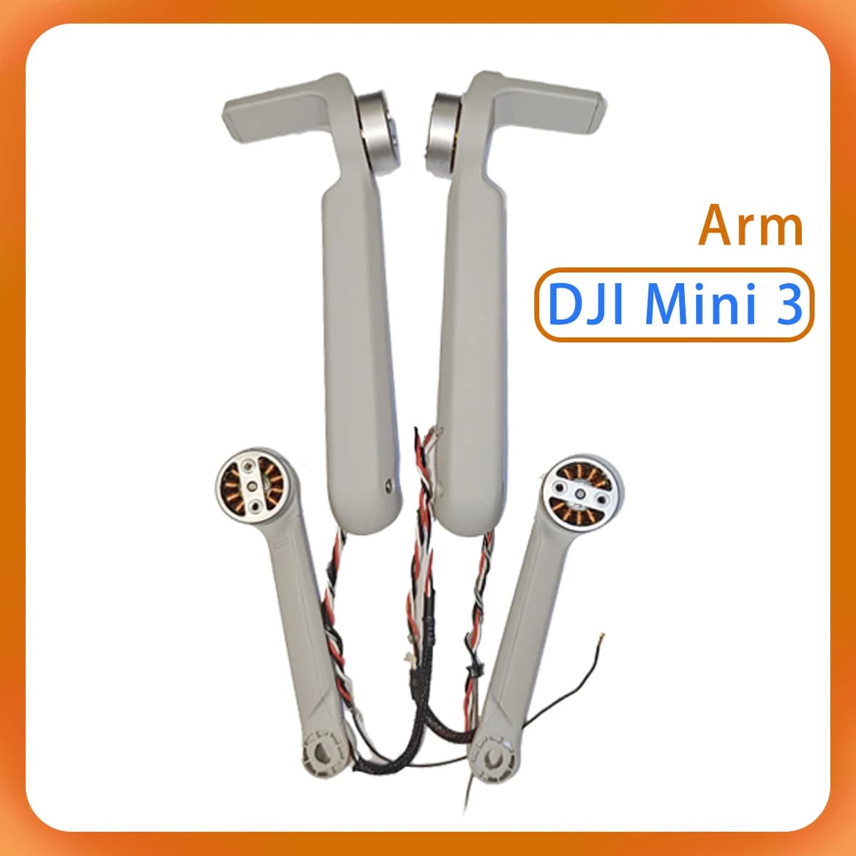 Braccio motore originale Mavic Mini 3 Braccio di alimentazione Mini 3 con motore motore, per bracci motore DJI Mini 3 sinistro, anteriore, destro e posteriore