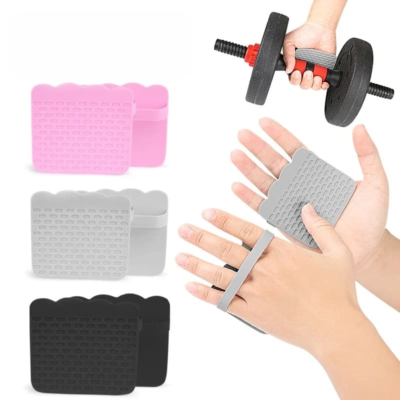 Silicone Bearings for Weight Lifting, Anti-slip Bearings for Grip, Gym Glove Alternative for Cross Fitness and Weight Lifting