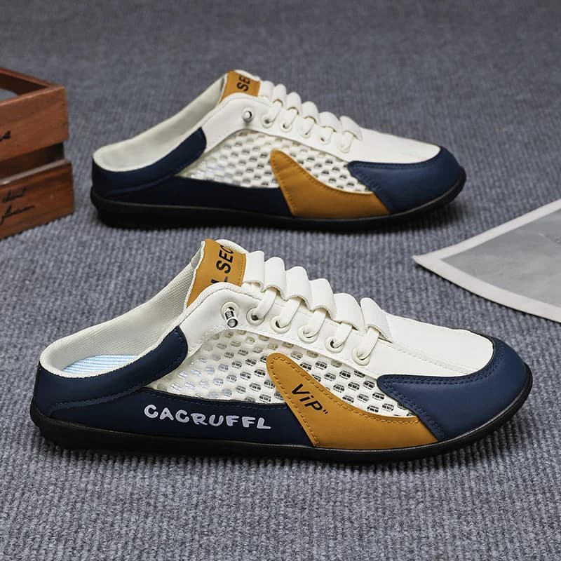 Nuove Scarpe Estive 2026 da Uomo con Punta Chiusa, Mocassini Traspiranti in Mesh, Scarpe Slip-On alla Moda e Traspiranti