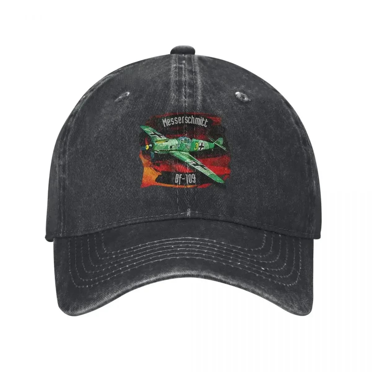 Messerschmitt BE109 German Lufwaffe Aircraft Baseball Cap Luxury Man Hat party Hat sun hat Streetwear Caps Male Women's