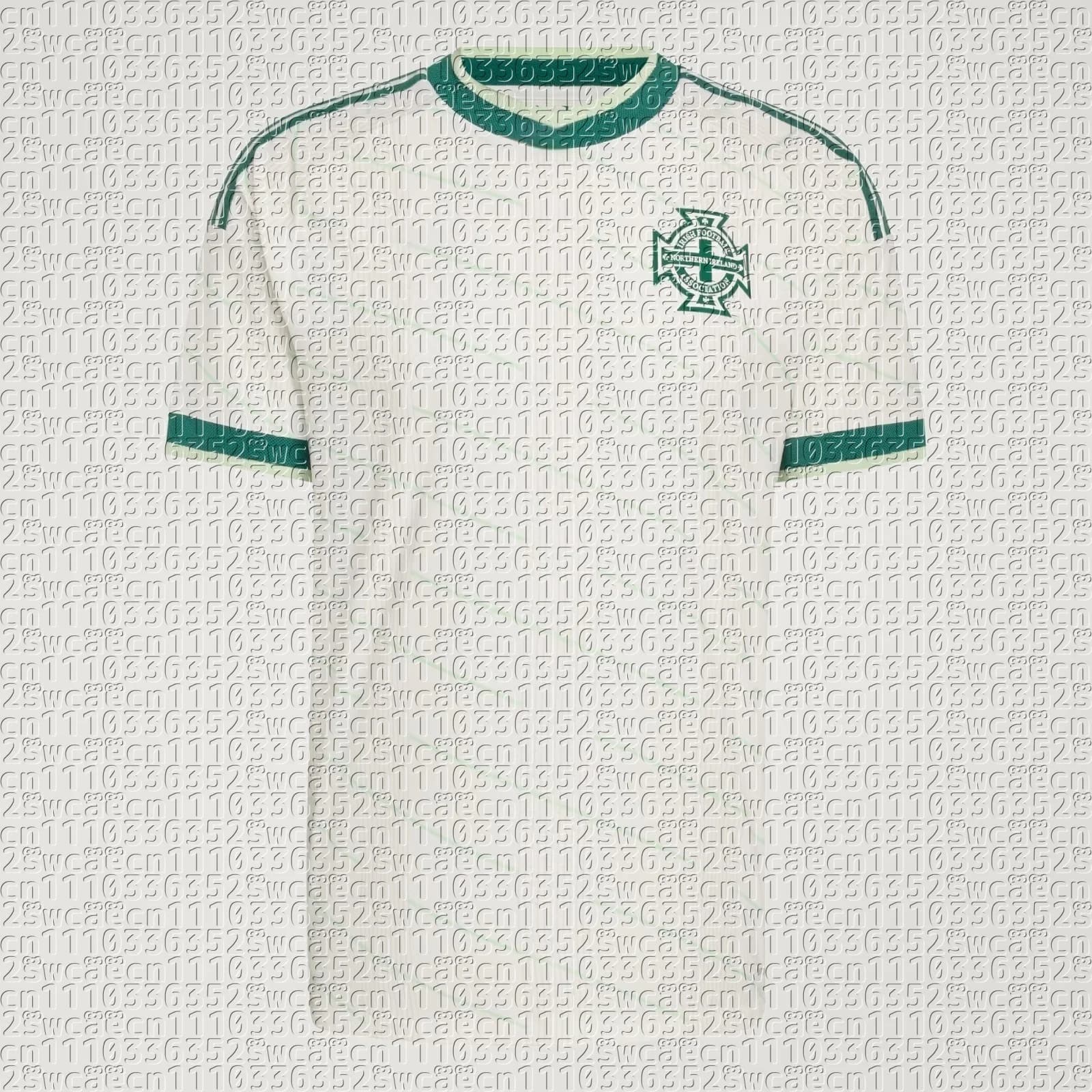 Nuova Maglia da Calcio Uomo 2026 - Kit Squadra Irlanda del Nord - Divisa Estiva da Allenamento - Top Sportivo per Adulti