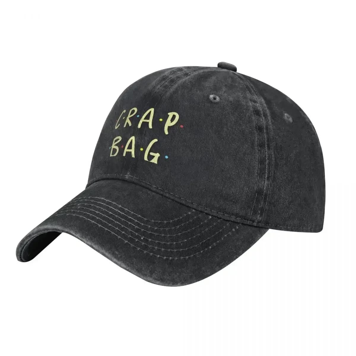 Crap Bag Baseball Cap |-F-| Funny hats Fishing cap Beach Caps Women Men's