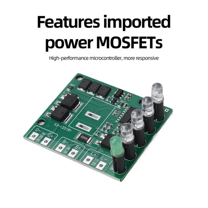 (Flash Sale) MPPT Solar Charging Controller 12V Ternary Lithium/Lithium Iron Phosphate Battery Charging Module Control Board