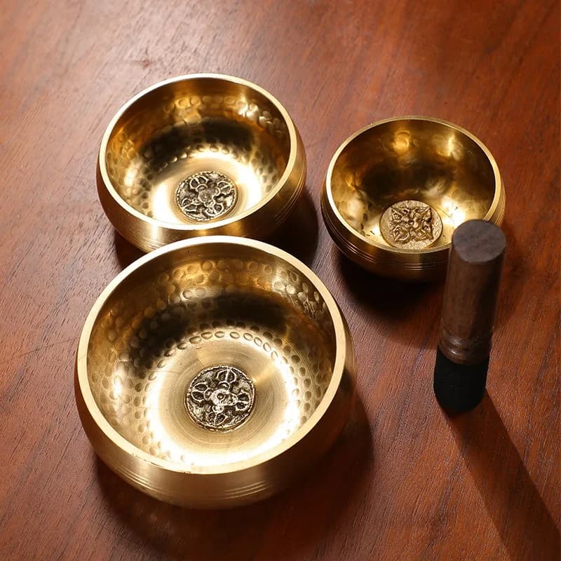 Nepalese Sound Bowl Handmade Singing Bowl Sound Healing Bowl Meditation Percussion Musical Instruments Therapeutic Tibetan