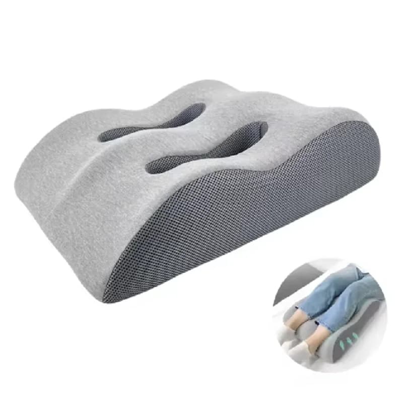 Cuscino ergonomico per sollevare i piedi in memory foam Cuscino di supporto Cuscino per alleviare lo stress del piede Cuscino per il corpo di supporto per massaggio per la gravidanza