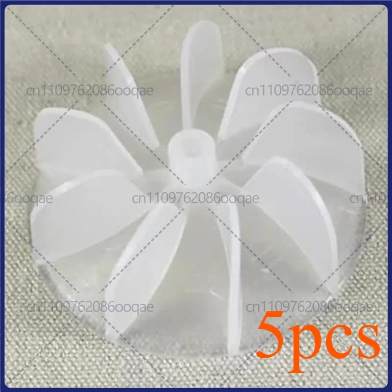 5 pezzi di ricambio per ventilatore, pale in plastica per asciugacapelli