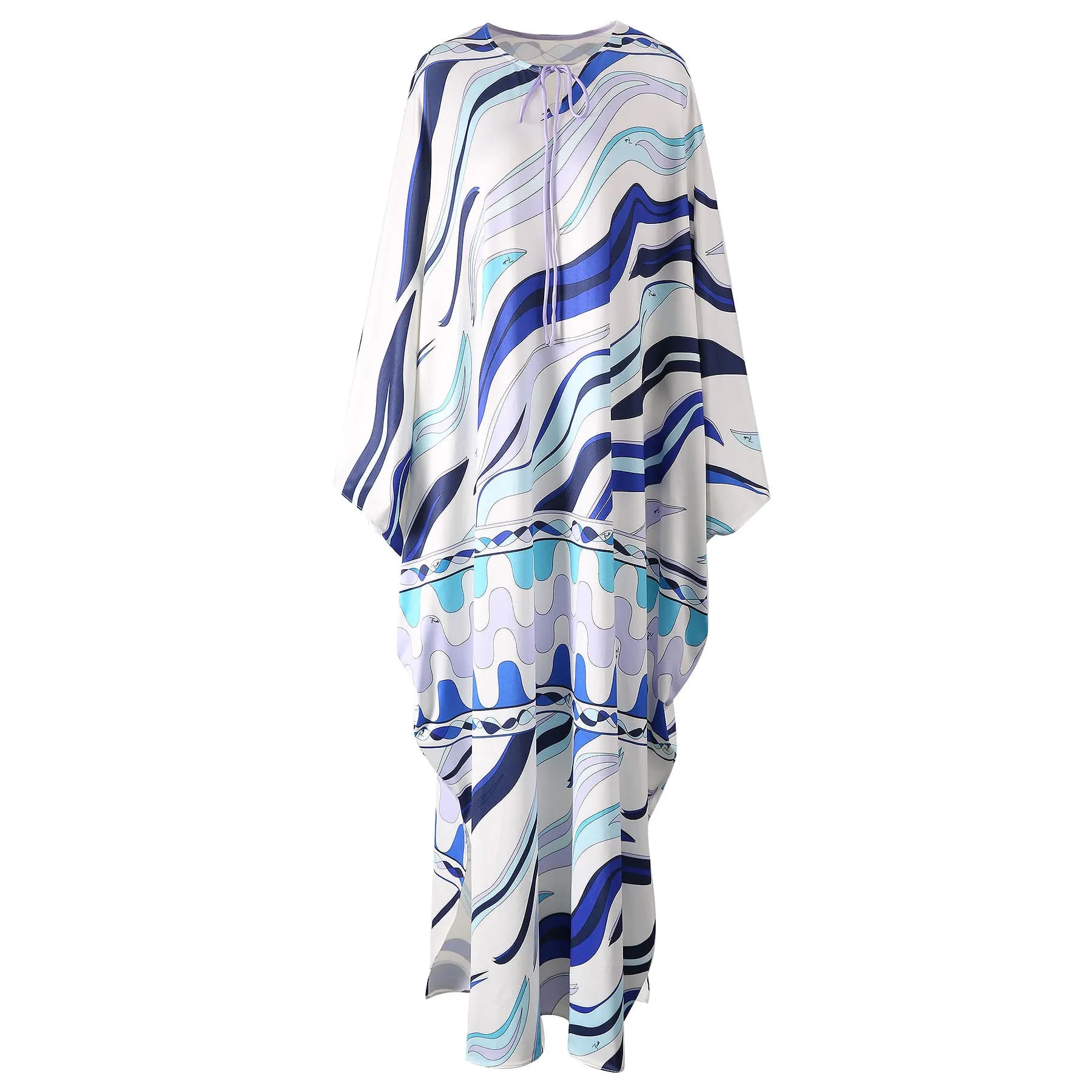 Women's Clothing Elegant Dress Casual Dress Comfortable and Breathable Long Dresses Fashion Neckline Dress New Printed Dress