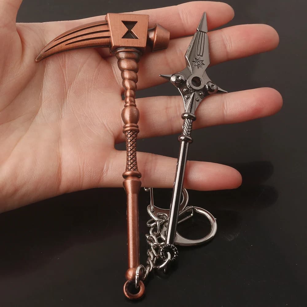 The Seven Sins Capital Keychain Meliodas Sword Pendant Keychain Car Bag Keychain Pattern Jewelry Gift For Men Women
