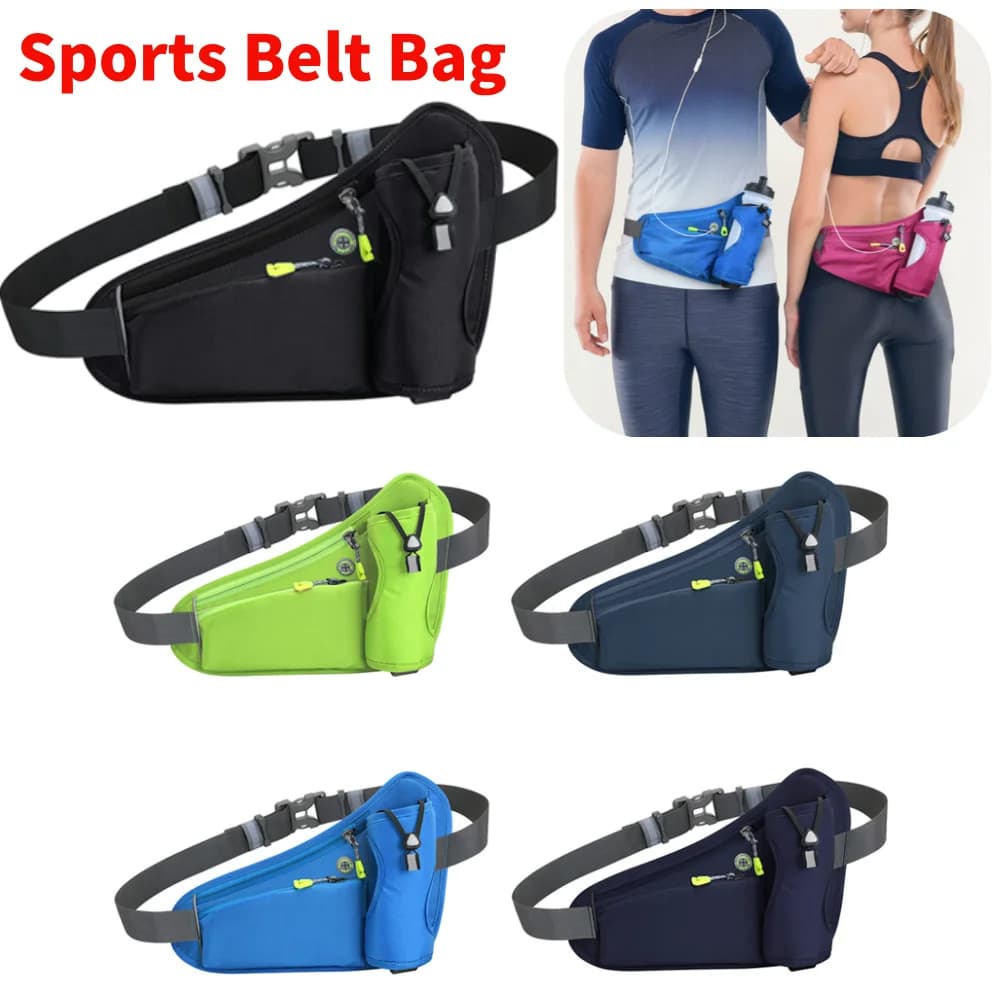 Sports Waist Waist Bag for hydration of large capacity waterproof multifunction bottle bag for bicycle ride