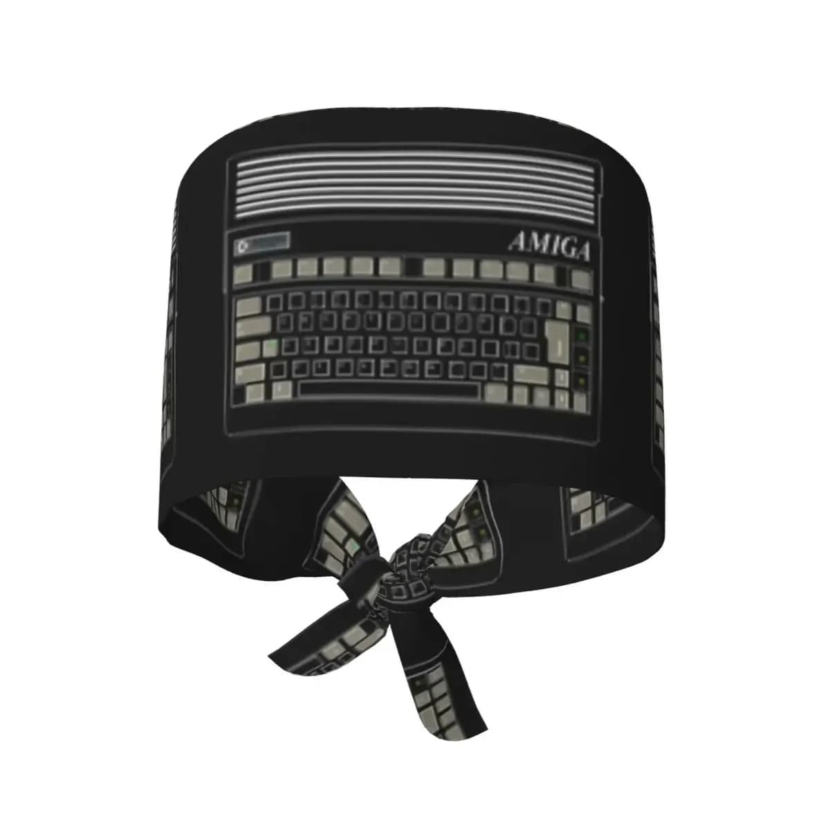 C64 Logo Computer Scrub Hat Doctor Working Surgical Cap Men Women Adjustable Nursing Caps for Dentist