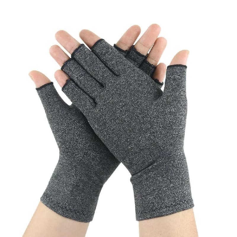 Guanti a compressione da 1 paio: tutore per articolazioni di supporto per il polso con compressione, impugnatura antiscivolo, per donne e uomini, tunnel carpale, reumatoide