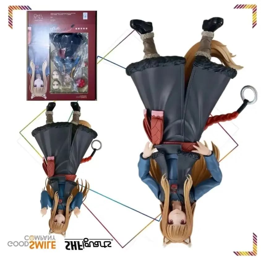Good Smile Figma # 647 Spice and Wolf: Il Commerciante Holo incontra il Lupo Saggio - Action Figure Articolata da Collezione, Regalo Perfetto