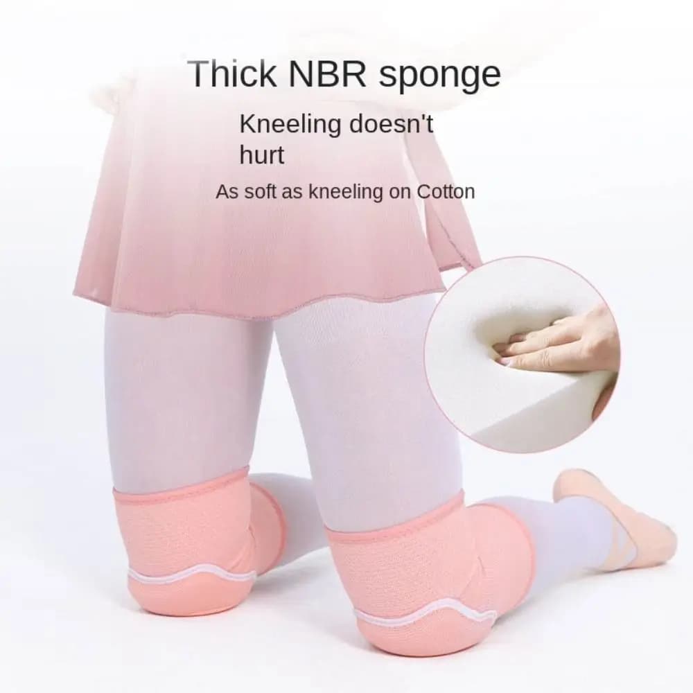 1 paio di ginocchia protettive per bambini ginocchiere sportive traspiranti elastiche per bambini ginocchiera antiscivolo anti-collisione